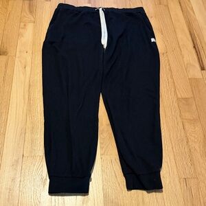 Vuori Black Heather Performance Jogger Flaws Sz M
